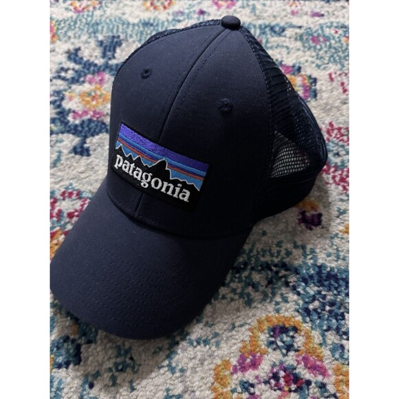 Patagonia Blue P-6 LoPro Trucker Hat - Picture 1 of 5